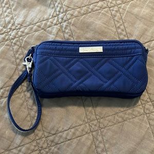 Vera Bradley Royal Blue Wristlet